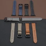 Leather Strap for Apple Watch Band Series 9 8 7 6 5 4 10 Ultra SE Comfortable Bracelet iWatch 49mm 45mm 44mm 42mm 41mm 40mm 46mm - Image 5