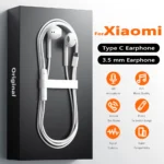 Original Type C Wired Headphones For Xiaomi 15 14 13 Pro Ultra 3.5mm Earphones For Redmi Poco Huawei Samsung Earbuds Accessories