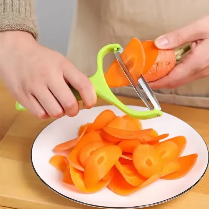 Wide Mouth Peeler Vegetables Fruit Stainless Steel Knife Cabbage Graters Salad Potato Slicer Kitchen Accessories Cooking Tools - Image 3
