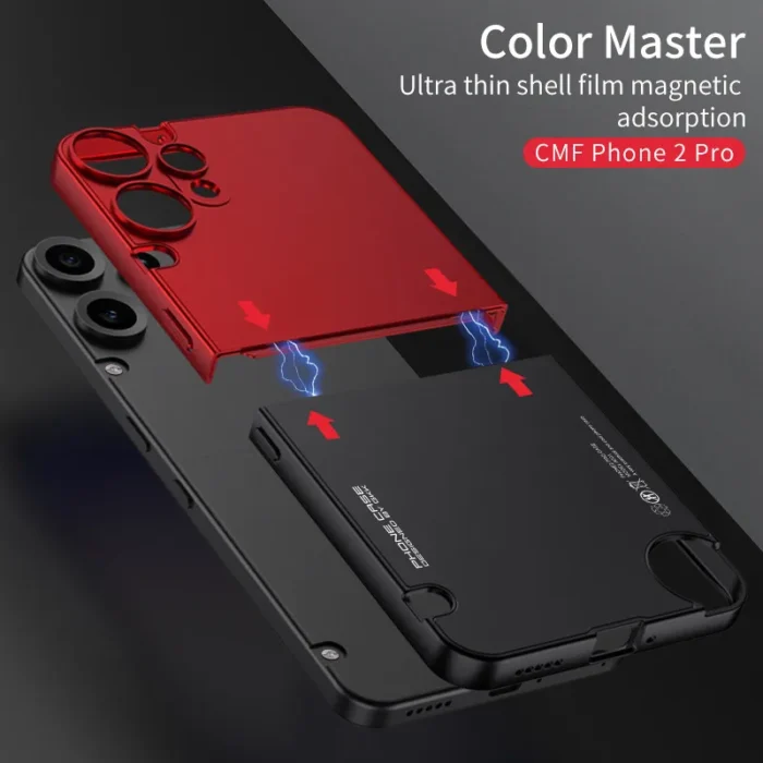 For Nothing CMF Phone 2 Pro Case GKK Ultra thin Detachable Hard PC Lens Protection Phone Cover - Image 3