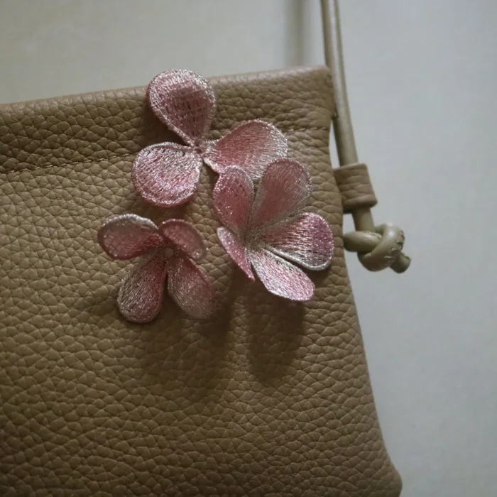 9pcs DIY 3D flower pink embroidered Patches for clothing Embroidery lace appliques bags decorative parches badge - Image 3