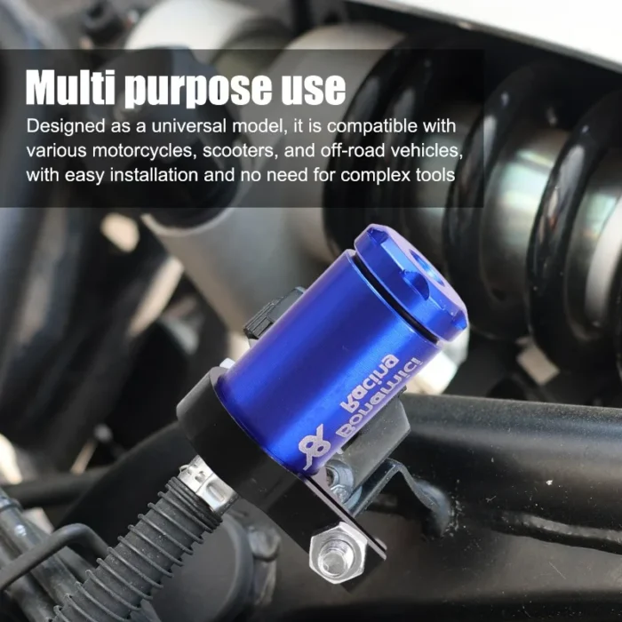 Reusable Motorcycle Gasoline Filter Oil Cup Universal Aluminum Alloy Cleanable Fuel Filter Professional Motorcycle Accessories - Image 3