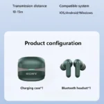 Sony TWS Earbuds Wireless Bluetooth Earphones Music / Game Headphones For IOS/Android/HarmonyOS Motion Headset With Mic Earohone - Image 6