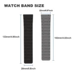 22mm Magnetic Strap for Samsung Galaxy Watch 3 45mm Gear S3 Silicone Bracelet For Huawei Watch Ultimate GT3 4Pro SmartWatch Band - Image 6