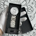Sabr Arabic Numerals Men's Watch Magnetic Bead Hands with Graduations Custom Mirrorless Watch Gift Box Set - Image 3