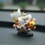Anime One Piece Ship Figure Luffy Model Toy Super Cute Mini Boat THOUSANDSUNNY Going Merry Assembled Model Action Figure Gifts - Image 4