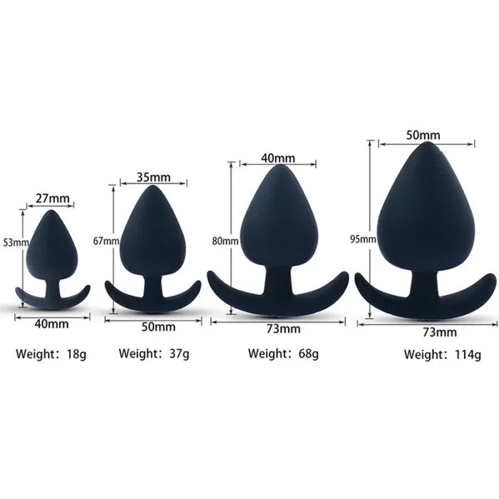Silicone Plug Anal Butt Plug Analplug Dilator Dildo Prosate Massager Adult Games Sexy Toys for Men Women Couples Female Sex Shop - Image 3