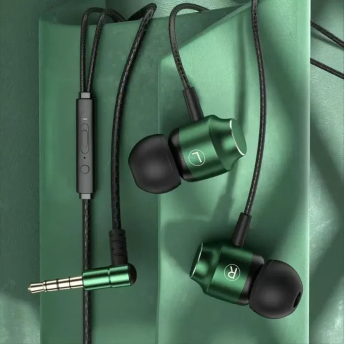 Portable 3.5mm In-ear Headphones Stereo in Ear Wired Headset High Definition Deep Bass Earbuds - Image 4