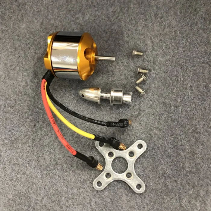 1pcs A2212 Brushless Motor 930/10001200/1400/1800/2200/2450/2700KV For RC Aircraft Plane Multi-copter Brushless Outrunner Motor - Image 3