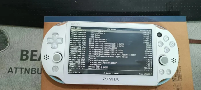 Refurbished PSVITA 2000 Game Console PS Vita 2000 Game Console PS Vita Slim Unlocked PKGj Store & Adrenaline 5 Inch Touchscreen - Image 3