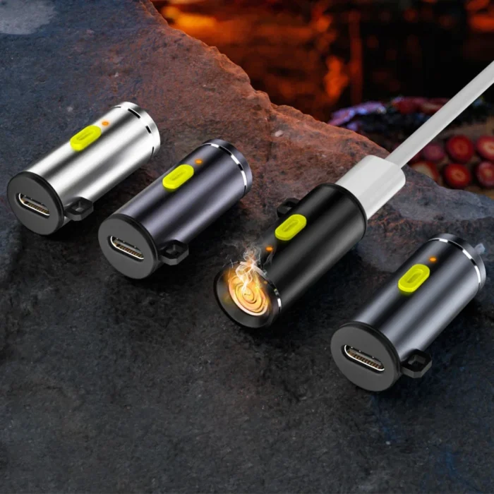 Compactly Type C Lighter Electric for Easy Carrying and Storage TypeC Mini Cigarette Lighter for Air Travel Outdoor No Flame - Image 1