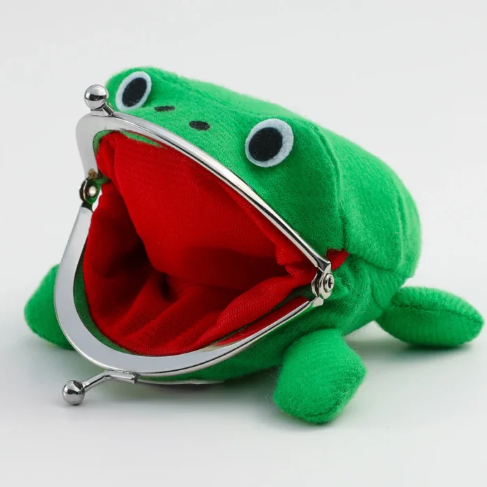Naruto Adorable Anime Frog Wallet Coin Purse Key Chain Cute Plush Frog Cartoon Cosplay Purse for Women Bag Accessorie - Image 3