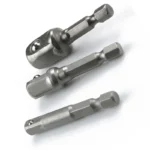 3Pcs Impact Socket Adapter 1/4 3/8 1/2 Inch Nut Driver Sockets Hex Shank Extension For Screwdriver Handle Tool - Image 2