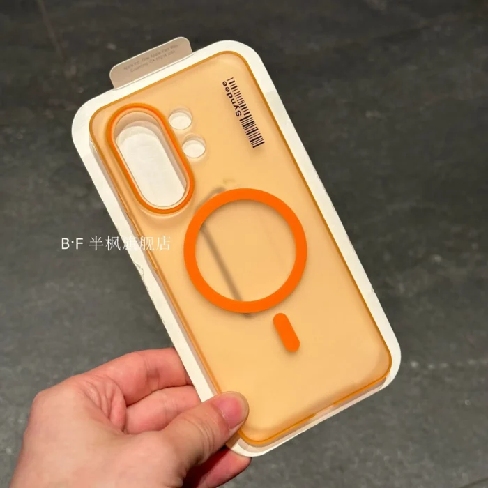 For VIVO X200 FE/S30 Pro Mini Case Fashion Skin feel Skin Frosted Magnetic Cover For Vivo X200 FE Ultra-thin and Anti-fall Funda - Image 3