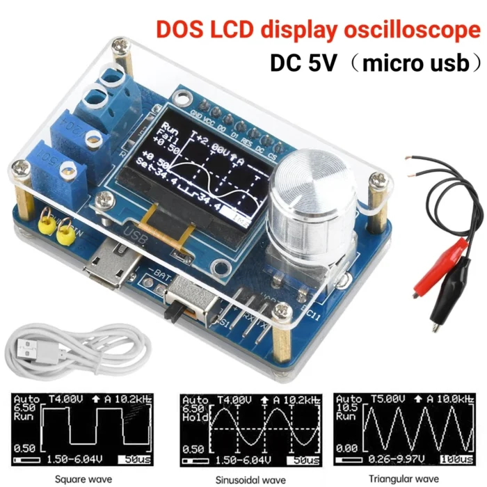 Digital DIY Oscilloscope Kit STC8K8A Microcontroller Electronic Component Soldering Practice Loose Parts - Image 1