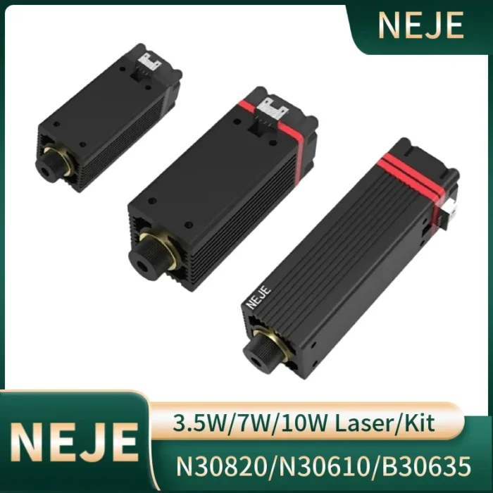 NEJE N30820/N30610/B30635 high precision engraving laser module 450nm fixed focus 500MW 7W/20W for CNC laser engraving machine - Image 1