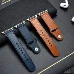 Leather band For Apple watch straps 45mm 41mm Ultra 2 49mm 42mm 46mm 40mm-44mm sport bracelet iWatch series 10 9 8 7 4 5 6 3 se - Image 3