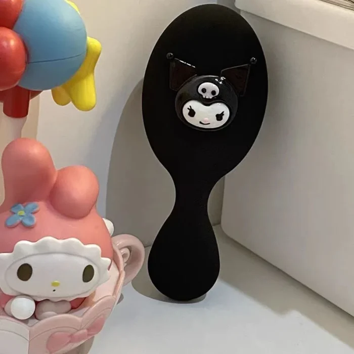 Sanrio Serie Kuromi Portable Anime Air Cushion Comb Hello Kitty Cartoon Comb Girl Hair Care Knot Proof Comb Birthday Gift Toy - Image 2