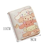 Hello Kitty Kawaii Coin Purses Sanrio My Melody Kuromi Cinnnamoroll Pudding Cute Wallet Keychain Bags Card Holder Clutch Pouch - Image 5