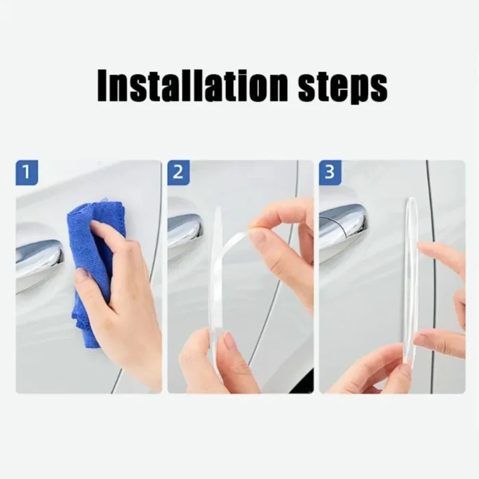 4pcs Auto Car Door Edge Protection Buffer Trim Molding Strip For Toyota Corolla Accessories Honda Crv Mustang - Image 5