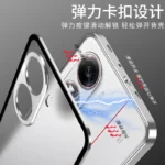 For Redmi Turbo 4 Pro Aluminium Alloy Metal Frame Bumper+Tempered Glass Phone Back Case Cover for POCO F7 Shockproof Shell - Image 3