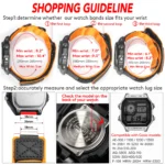 Hemsut Nylon Leather Replace Watch Band 18mm for Gshock AE1200 AE1300 5 Colors - Image 6