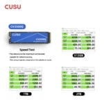 CUSU SSD M2 NVMe 512gb 1tb 2tb Internal Solid State Drive CV3500Q Hard Disk M.2 2280 for Laptop Desktop - Image 2