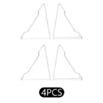 Universal Car Door Corner Anti-collision Covers Transparent Silicone Protector Anti-Scratch Stickers Door Protection Cover - Image 4