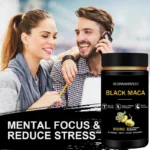 Powerful Black Maca Booster for Men and Women,Maca Pill Supplements for Health, Energy, Endurance, Muscle Mass,Maca Root Capsule - Image 5