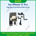 Fully Tested Authentic Motherboard For iPhone 11 Pro Max 64g/256g Unlocked Mainboard With Face ID Cleaned iCloud Fast Shipping - Image 3