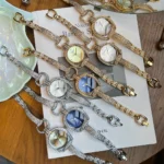 Light luxury Brand Watch Women Starry Sky Beauty Exquisite irregular hollow Bracelet Waterproof Ladies Fashion Quartz Wristwatch - Image 4