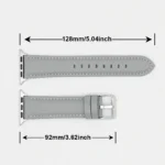 PU Leather Strap for Apple Watch Series 10 9 7 8 5 6 SE Ultra Bands 49mm 46mm 44mm 40 45mm 41mm 42mm iWatch Wristband Bracelets - Image 6