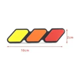 3 Colors Grille Badge Emblem For Toyota Tacoma Tundra 4Runner TRD Highlande Rav4 CHR Strip Air Inlet Auto Car Accessories - Image 6