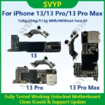 Fully Tested Authentic Motherboard For iPhone 13 Pro Max 128g/256g Unlocked Mainboard With Face ID Cleaned iCloud Fast Shipping