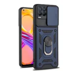 For Realme 8 Pro Case Camera Protection Armor Phone Cover For Oppo Realme 8 Realme8 Pro 8Pro Magnetic Holder Ring Cover Coque