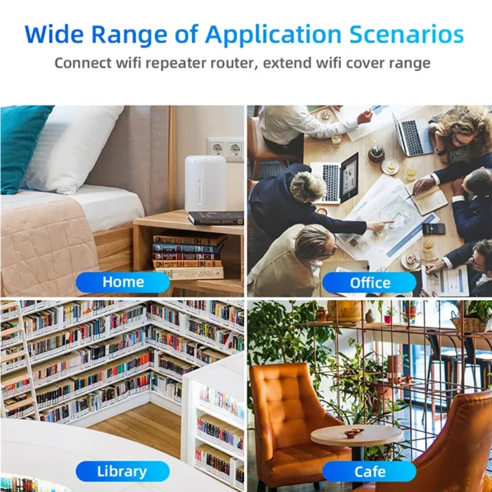 1200Mbps WiFi Repeater Dual band 2.4G 5Gr Amplifier Home Office Network Range Extender WiFi Signal Booster Wireless Wi-Fi Router - Image 5