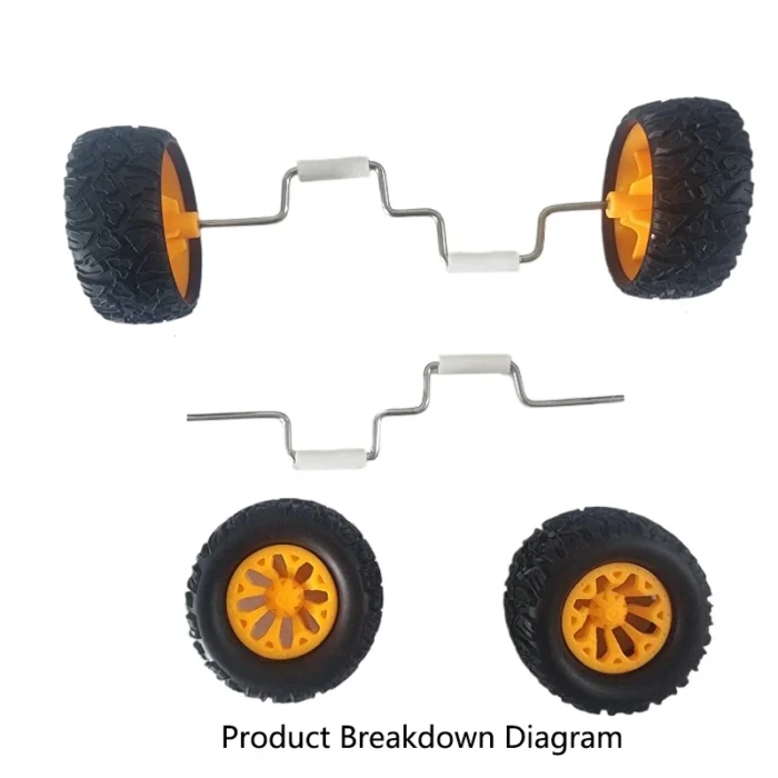 Creative Bird Parrot Balance Car Intelligence Training Toy Mini Bicycle Wheels Roller for Small Medium Birds Pet Supplies Toys - Image 3