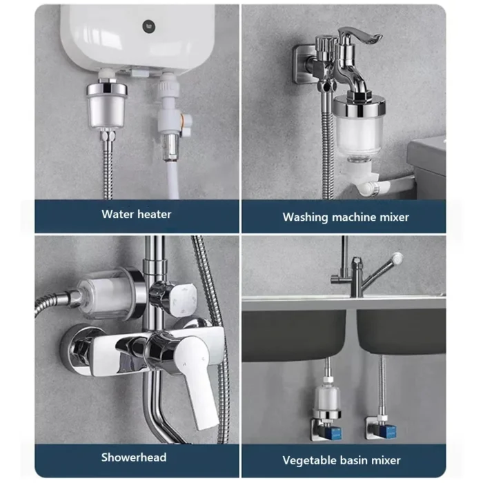Universal Water Purifier Faucet Filter for Kitchen Bathroom Shower Washing Machine Household Water Filter High Density PP Cotton - Image 4