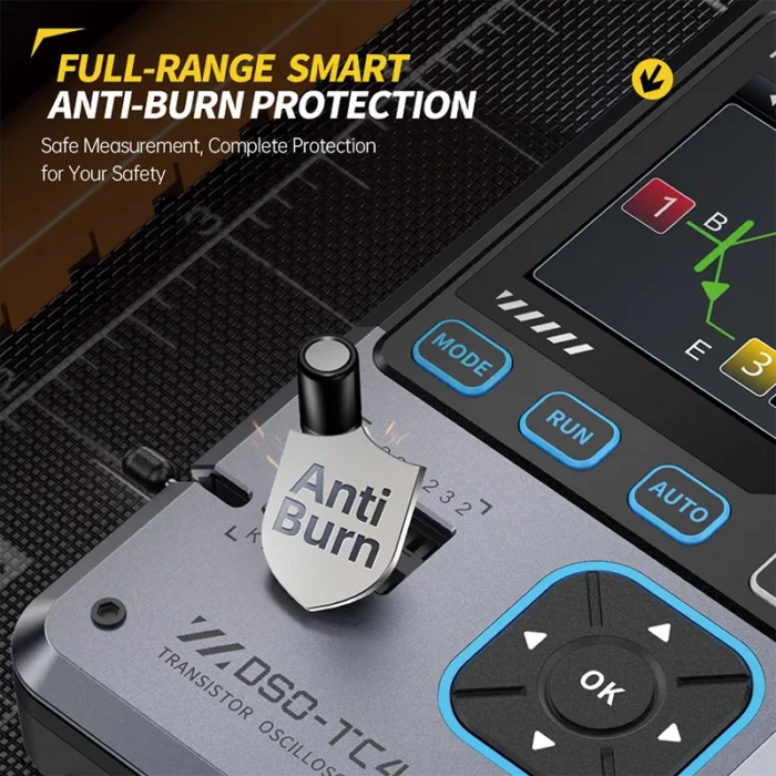 FNIRSI DSO-TC4 3-in-1 Tool New Upgraded Version 10MHz 48Ms/s Electronic Component Measurement Tool - Image 4