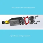 NEJE N30820/N30610/B30635 high precision engraving laser module 450nm fixed focus 500MW 7W/20W for CNC laser engraving machine - Image 5