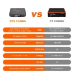 GTMEDIA GTX Combo 4K/8K UHD Smart TV Box Android 9.0+DVB-S/S2/S2X+T/T2+C/C2,2GB+32GB,CA Card Slot&CI+1.4,SATA-HDD,BT4.1 Decoder - Image 6