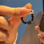 2pcs Natural Moonstone Obsidian Rings Beads Minimalist Ring Cute Black White Cat Ring Women Men Party Accessories Jewelry - Image 6