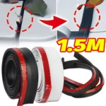 Car Trunk Lid Sealing Strip Universal SUV/MPV/Sedan Roof Lid Gap Dustproof Waterproof Noise Reduction Anti-Aging Rubber Strip