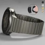 Luxury 22mm Stainless Steel Watch Band for Huawei Watch 4Pro GT5 46MM Strap for Samsung Watch 7 40/44mm Amazfit Balance Bracelet