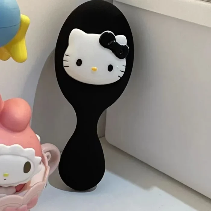 Sanrio Serie Kuromi Portable Anime Air Cushion Comb Hello Kitty Cartoon Comb Girl Hair Care Knot Proof Comb Birthday Gift Toy - Image 4