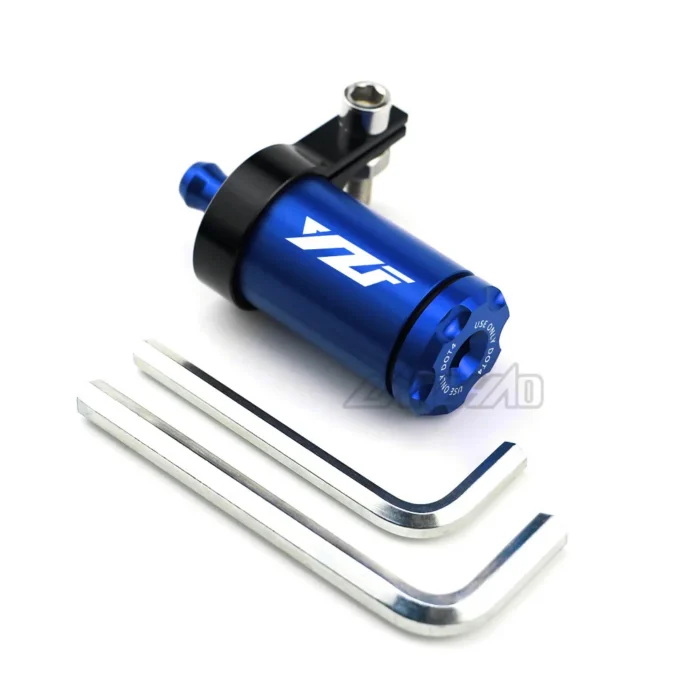 For Yamaha YZF R3 R25 R6 R1 2013-2025 Motorcycle Rear Brake Fluid Tank Reservior Master Cup CNC Aluminum Motorcycle Accessories - Image 2