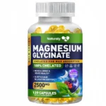 Magnesium Glycinate Capsules Dietary Supplement Support Bone Immune System,Heart Health Mineral Supplement Help Natural Sleep