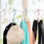 360° Rotated Four-Claw Hook Multi-Purpose Movable Hook Rotatable Hanging Bag Hat Scarf Dormitory Storage Punch-Free - Image 2