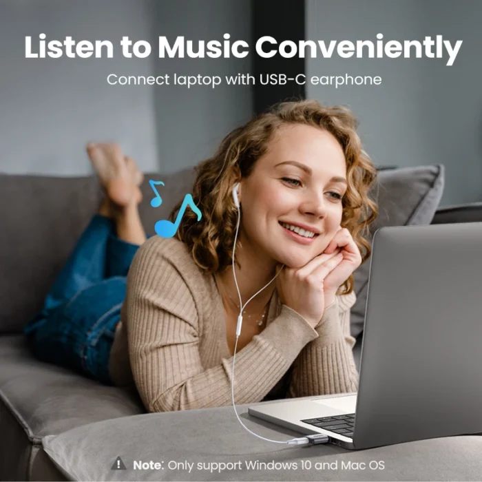 UGREEN USB C Adapter USB 3.0 2.0 Male to USB 3.1 Type C Female Type-C Adapter for Laptop Samsung Xiaomi 10 Earphone USB Adapter - Image 5