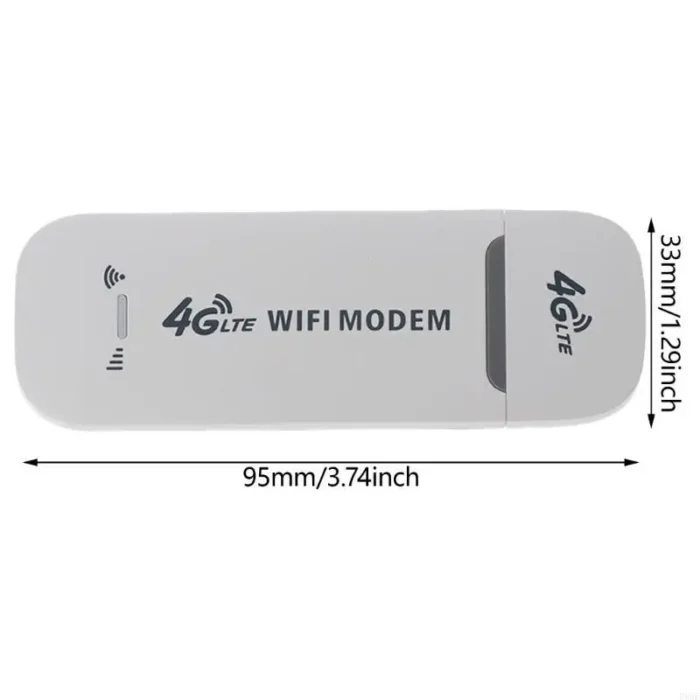 Portable 4G LTE Wireless WiFi Router, 150Mbps USB Modem Travel Pocket Mobile Hotspot for Internet Access - Image 6